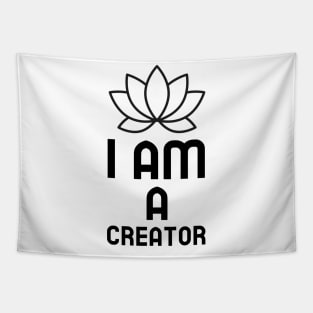 I Am A Creator Tapestry