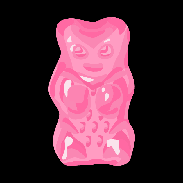 Pink Gummy Bear by XOOXOO