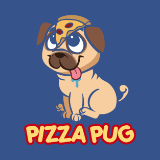 pizza pug dog 1 T-Shirt