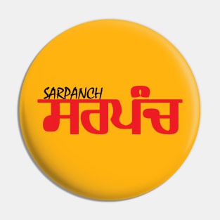 Sarpanch Pin