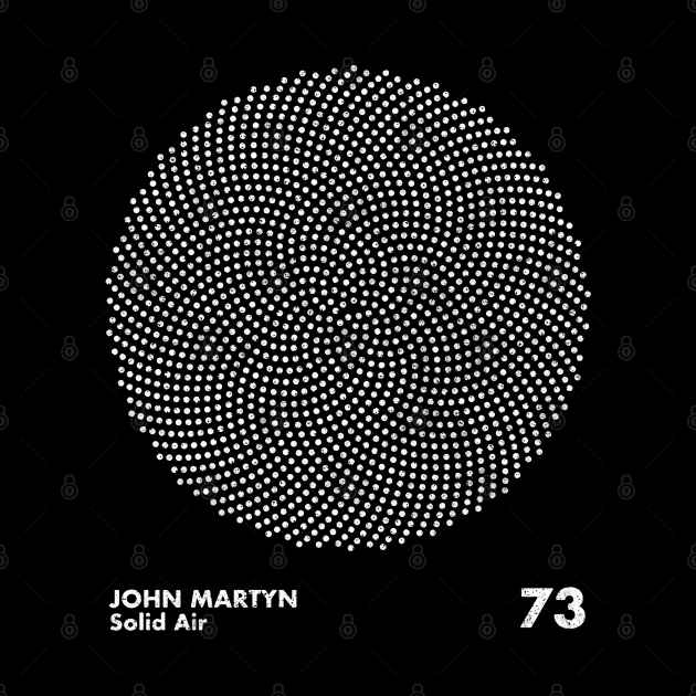 John Martyn / Solid Air / Minimalist Graphic Artwork by saudade