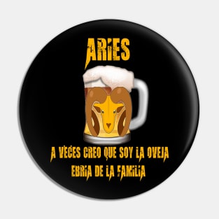 Aries zodiac beers design Pin