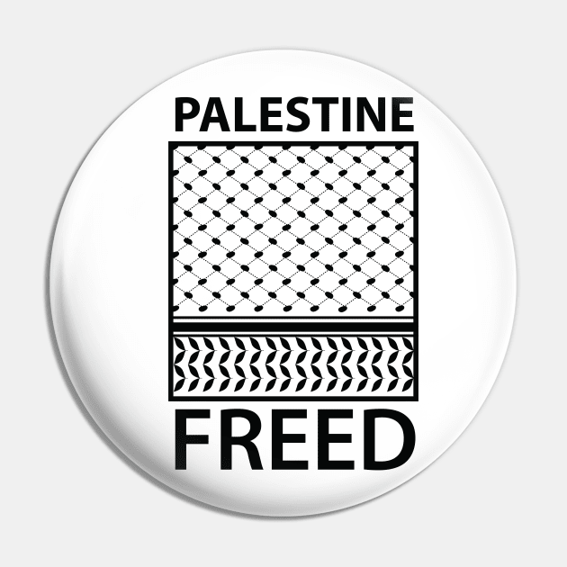 FREE PALESTINE SUPPORT PALESTINE Palestine Pin TeePublic