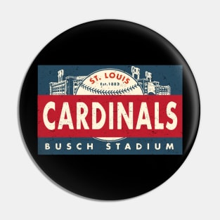 St. Louis Cardinals Banner by Buck Tee Originals Pin