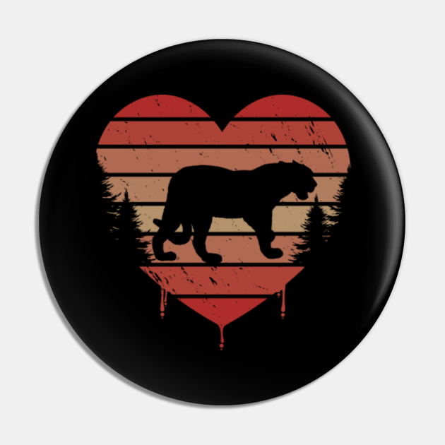 Cute Red Vintage Heart Jaguars Valentine Day Love Gift Idea - Jaguar - Pin | TeePublic Cute Red Vintage Heart Jaguars Valentine Day Love Gift Idea - Jaguar - Pin | TeePublic