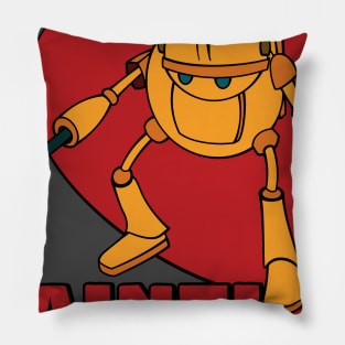 Tabletop Mech Miniature Painting Graphic Pillow