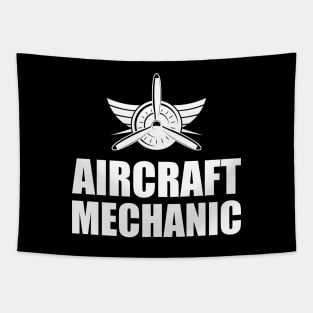 Aircraft Mechanic Tapestry