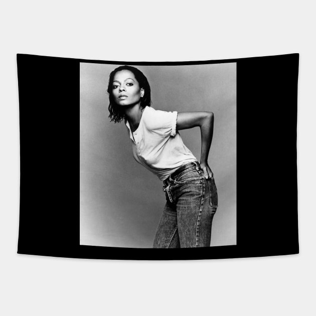 Diana Ross 80s Tapestry by kilshamy