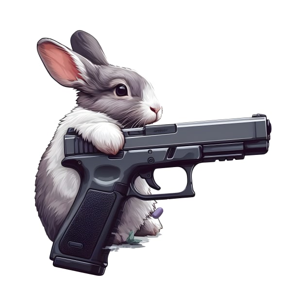 Tactical Rabbit by Rawlifegraphic