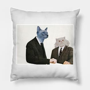 Cat Chat Pillow