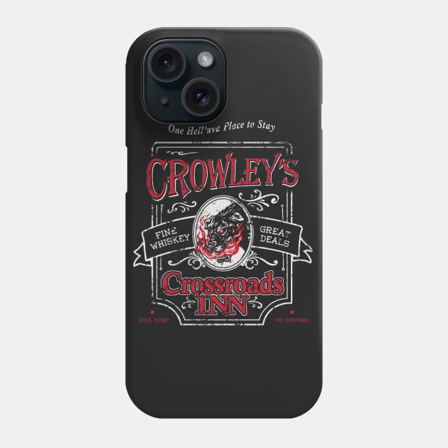 Crowley's Crossroads Inn Phone Case by heartattackjack