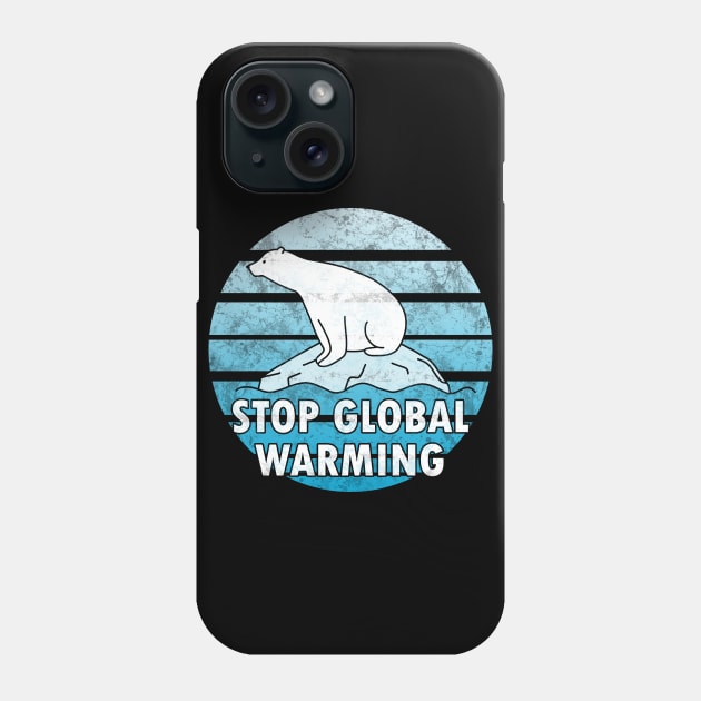 Global Warming - Polar bear Phone Case by valentinahramov