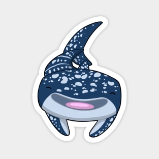 smiling whale shark Magnet