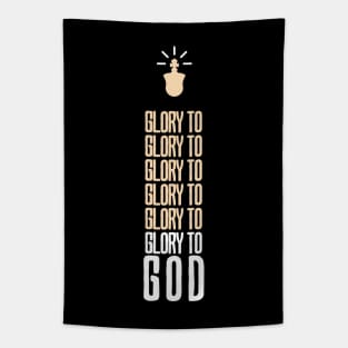 Glory to GOD Tapestry