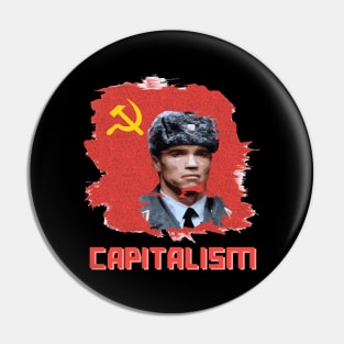 Capitalism Pin