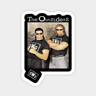 The Outsiders - Kevin Nash & Scott Hall  - NWO Wrestling Magnet