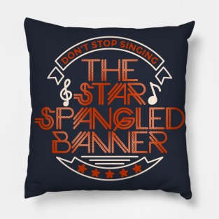 The Star Spangled Banner Pillow