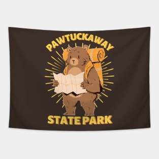 Pawtuckaway State Park Bear Tapestry