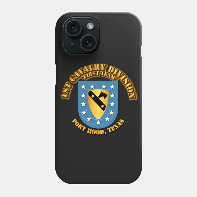 1st Cavalry Division - Flash DUI Phone Case by twix123844