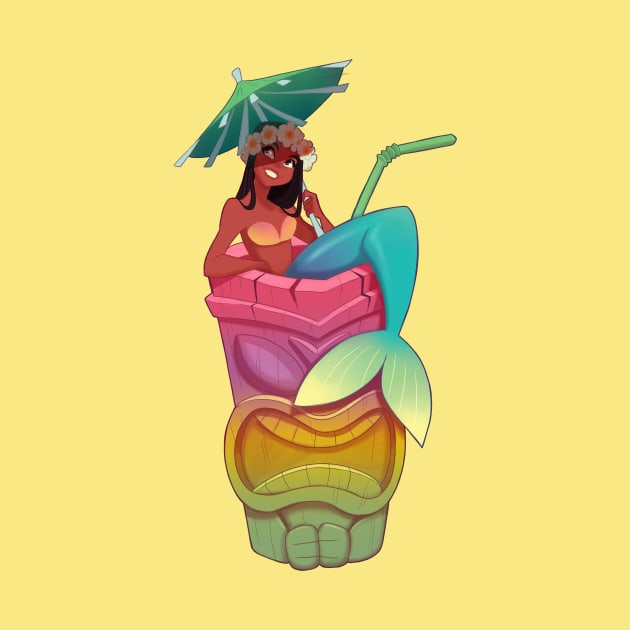 tiki drink by melivillosa