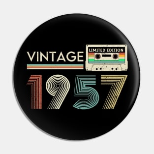 Vintage 1957 Limited Cassette Pin