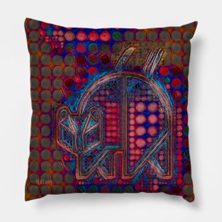 Baby Bear - From The Three Bears Triptych Pillow