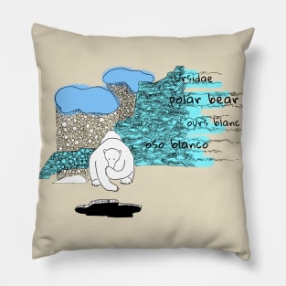 polar bear Pillow