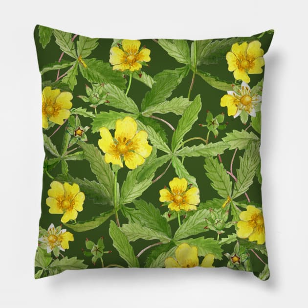 CinqueFoil Pillow by Heather Dorsch Creations