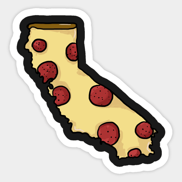California Pizza Decal California Pizza Decal