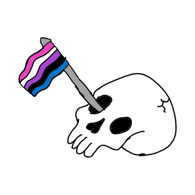 Gender Fluid Skelly by the doodler