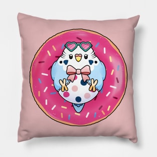 Budgie Pool Party Pillow