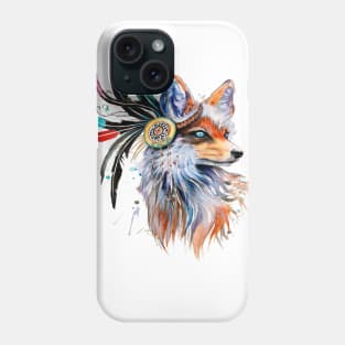 Watercolor Fox Phone Case