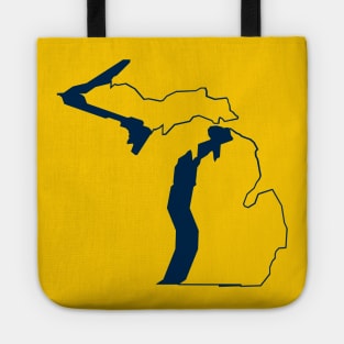 University of Michigan Wolverines - MI Maize & Blue Tote