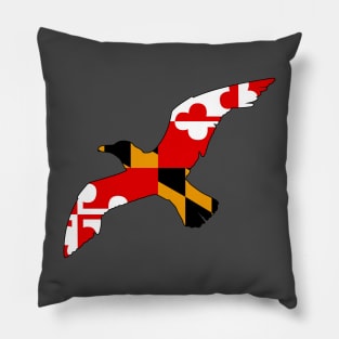 State Flag Seagull Pillow