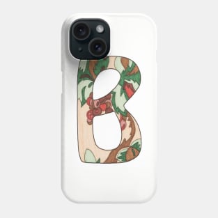 Initial B #1 Phone Case