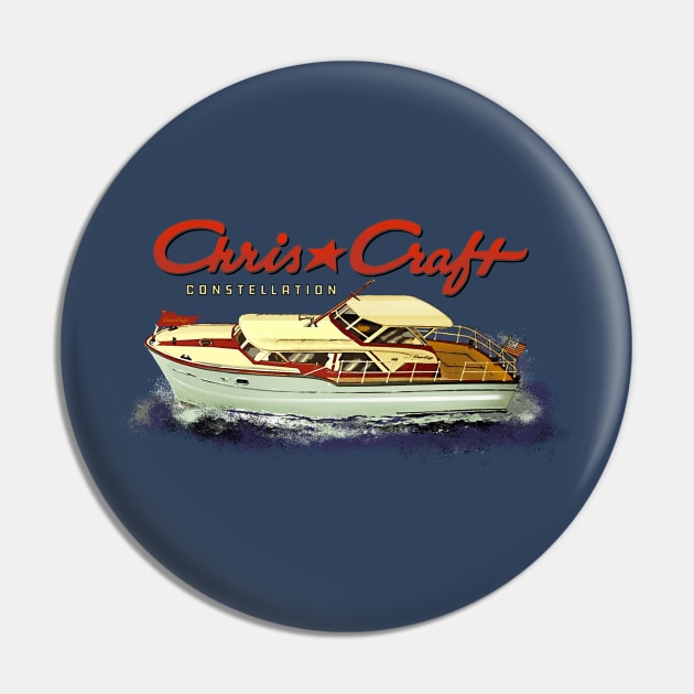 Chris Craft Constellation Pin by Midcenturydave