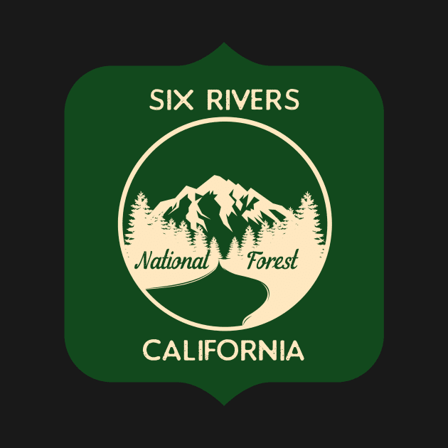 Six Rivers National Forest California by Compton Designs