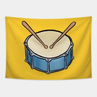 Blue drum Tapestry