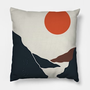 Sunset over the River Pillow