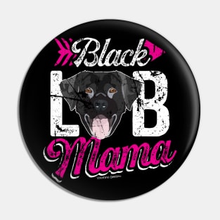 Black Lab Mama Pin