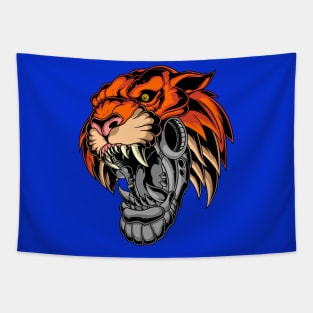 Cyber Tiger Tapestry