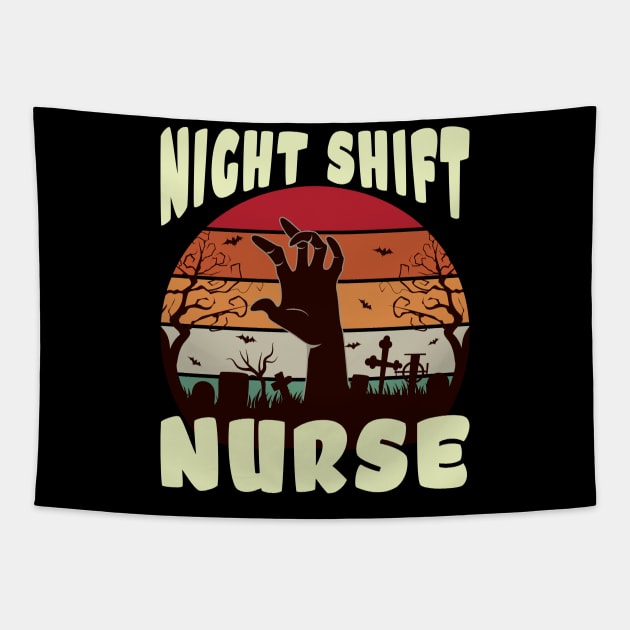 Night Shift Nurse Tapestry by Archie & Ainslie