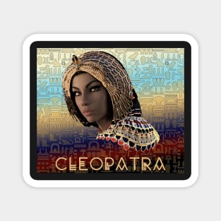 Cleopatra Queen of Egypt -  Ancient Egypt t-shirt Magnet