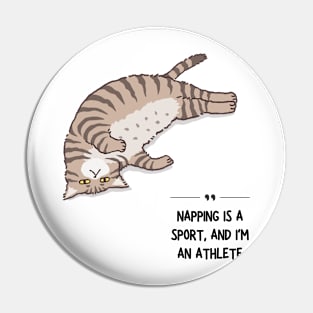 Funny Sayings From A Cat Pin