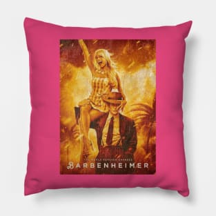 POSTER BARBENHEIMER THE MOVIE Pillow