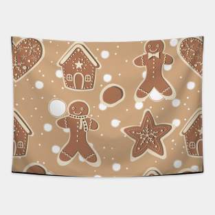 Gingerbread Cookies Tapestry