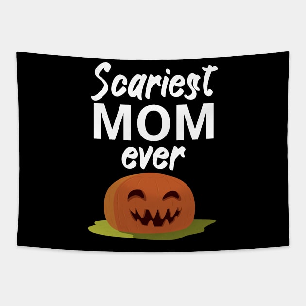 Scariest mom ever Tapestry by maxcode