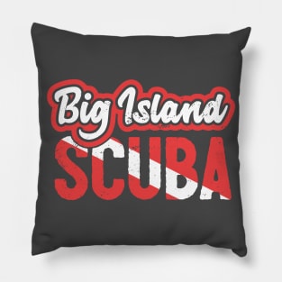 Scuba Diving Big Island Hawaii Diver Pillow