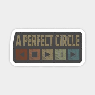 A Perfect Circle Control Button Magnet