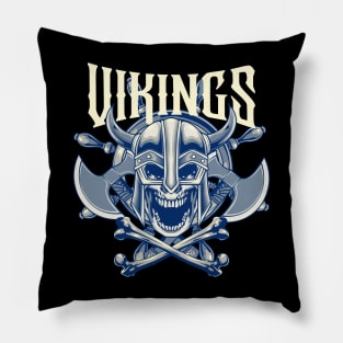 Viking Skull 3.5 Pillow